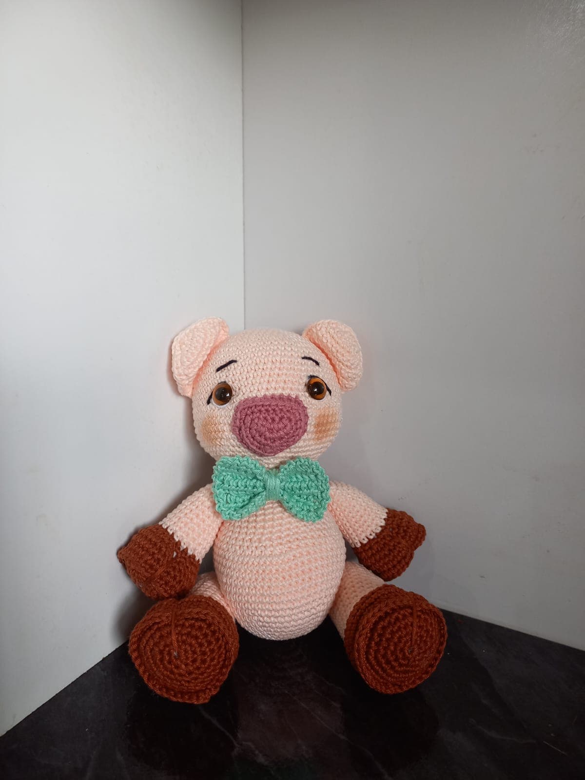 Porquinho Em Amigurumi