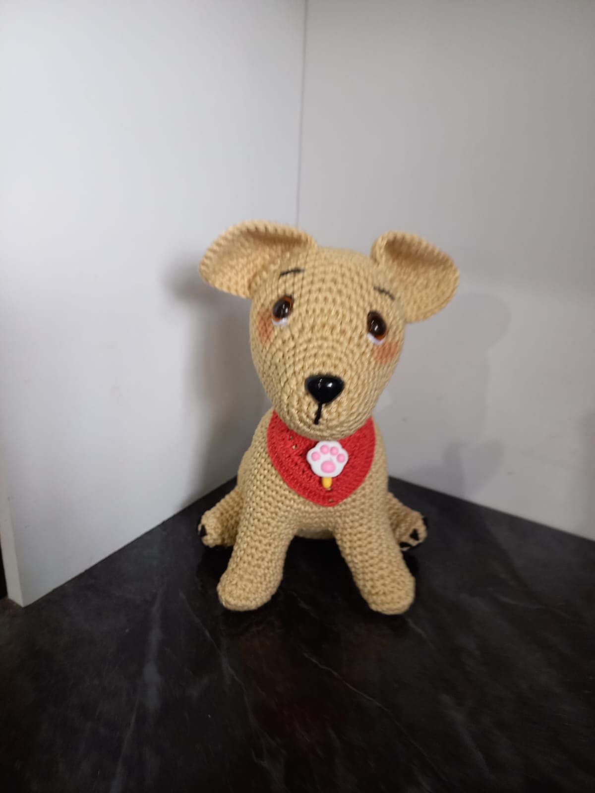 Cachorrinho Em Amigurumi