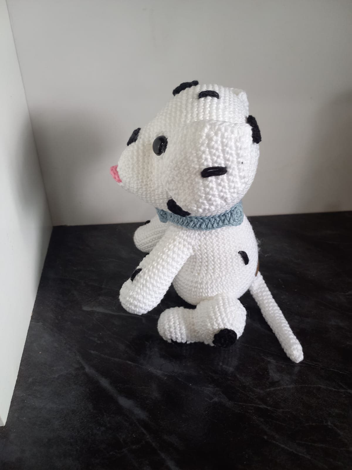 Cachorro Dálmata Em Amigurumi