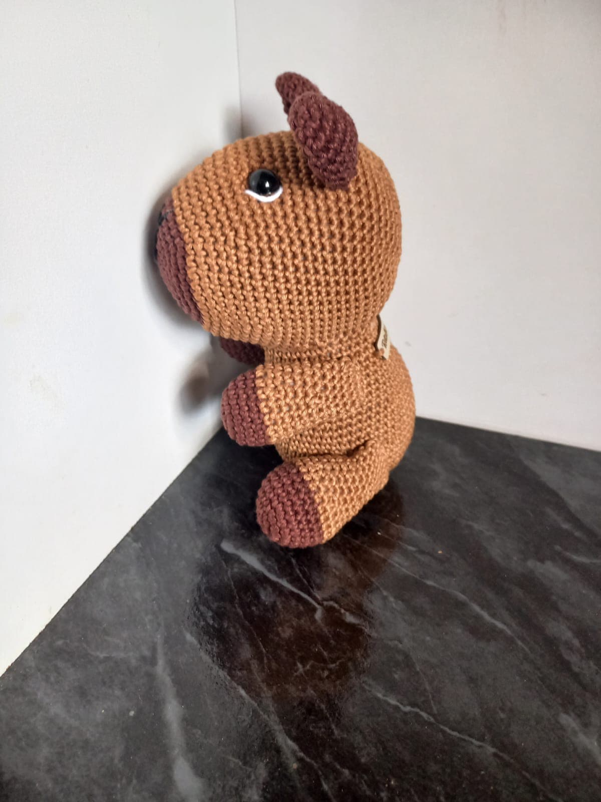 Capivara Em Amigurumi
