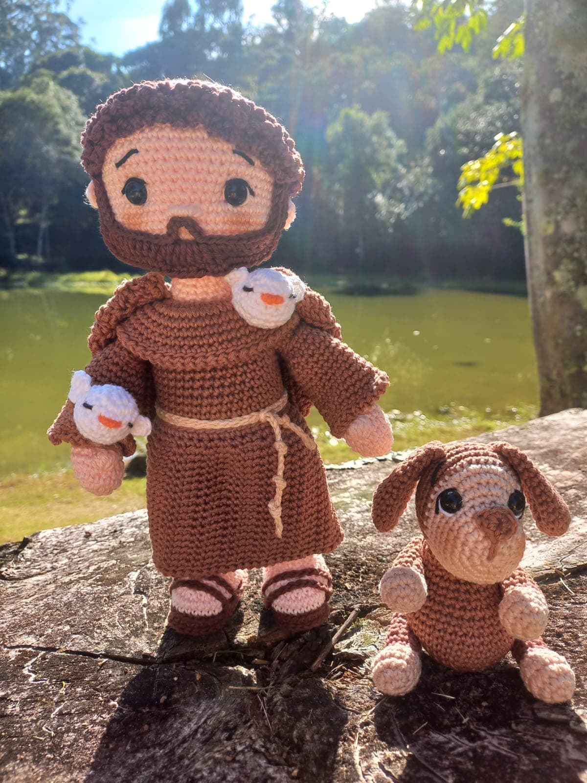 São Francisco Em Amigurumi