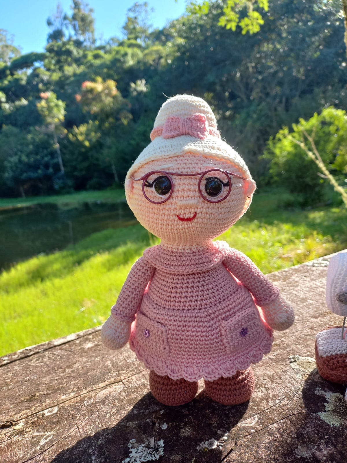 Vovó Em Amigurumi